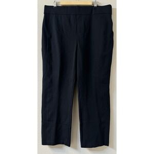 Spanx The Perfect Pant Ponte Slim Straight Pants Sz 3X Black Office 20254R